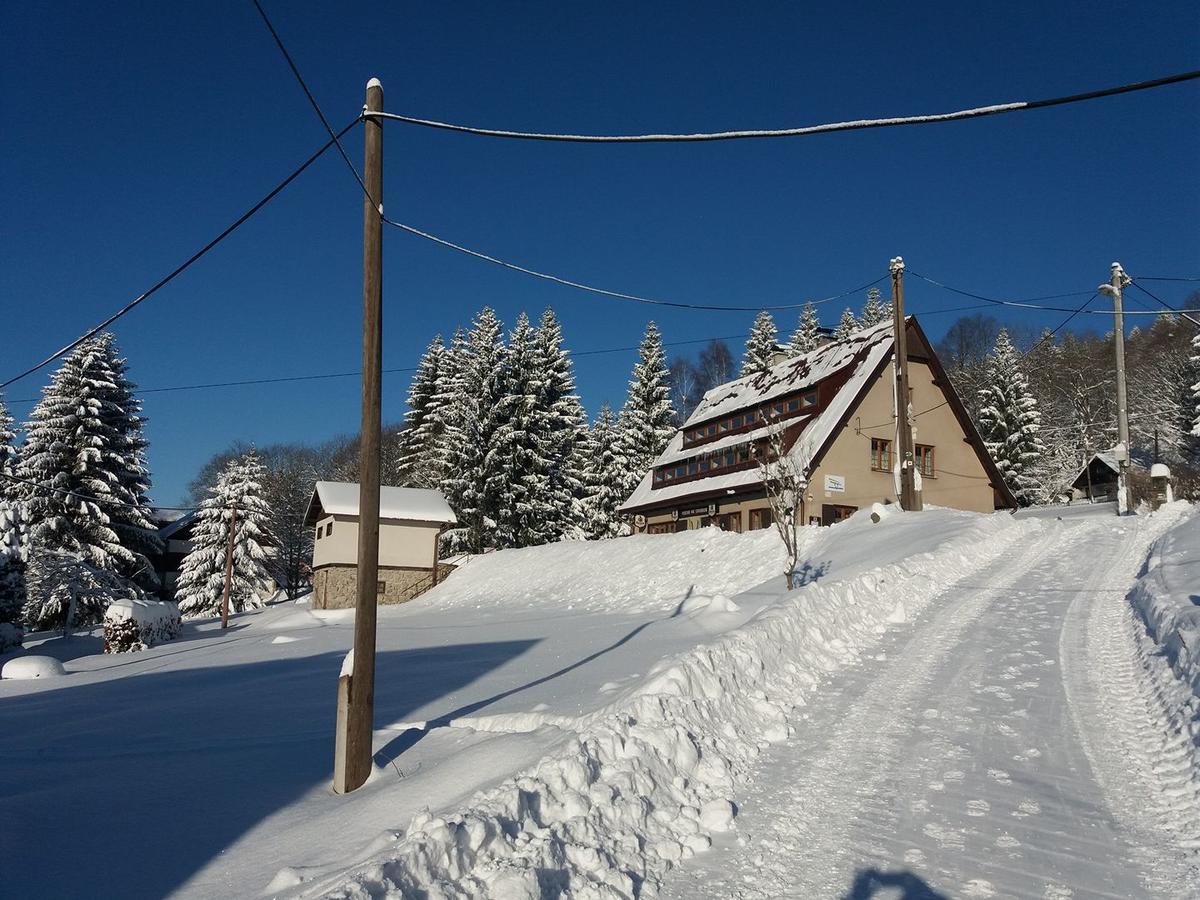 Penzion Pod Severakem Lučany nad Nisou Exteriör bild