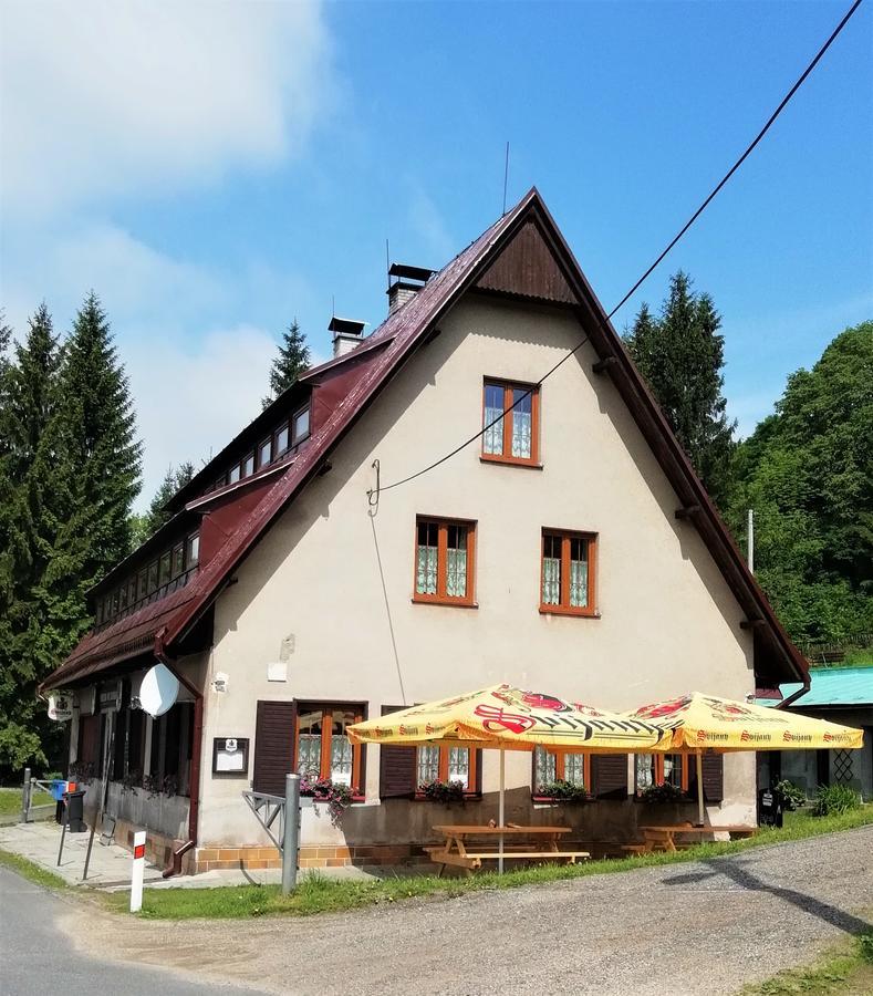 Penzion Pod Severakem Lučany nad Nisou Exteriör bild